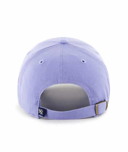 New York Yankees 47 Brand Purple Lavender Clean Up Adjustable Hat - Image 2