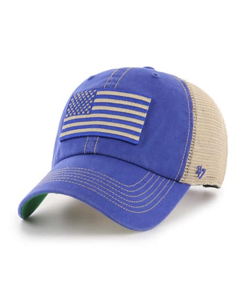 Operation Hat Trick Florida Gators Trawler Blue 47 Adjustable USA Flag Hat - Image 3