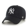 New York Yankees 47 Brand Clean Up Black Adjustable Hat