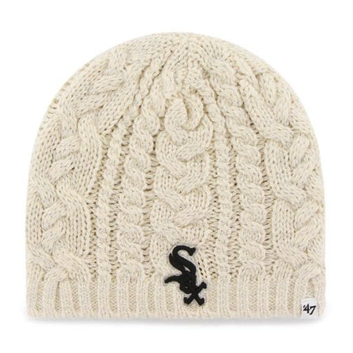 Chicago White Sox Women's 47 Brand Shawnee Knit Natural Hat