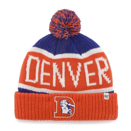Denver Broncos 47 Brand Calgary Cuff Knit Hat