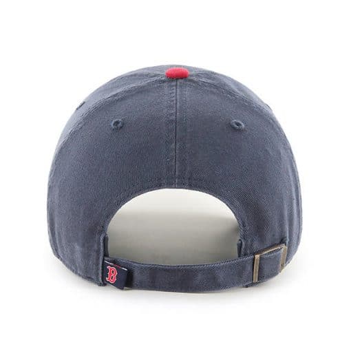 Boston Red Sox 47 Brand Vintage Socks Navy Clean Up Adjustable Hat - Image 2