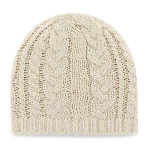 Chicago White Sox Women's 47 Brand Shawnee Knit Natural Hat - Image 2