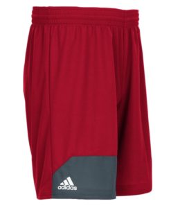 Men's Adidas Red Climalite Spirit Pack Training Shorts