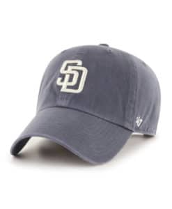 San Diego Padres 47 Brand Vintage Navy Clean Up Adjustable Hat