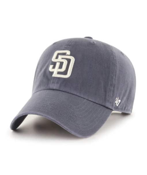 San Diego Padres 47 Brand Vintage Navy Clean Up Adjustable Hat