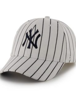 New York Yankees INFANT 47 Brand White Pinstripe Stretch Fit Hat