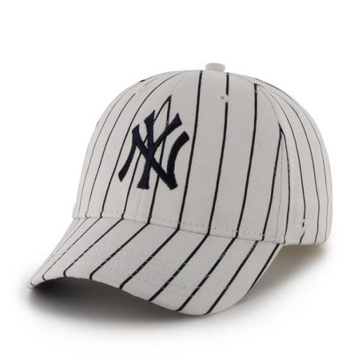 New York Yankees INFANT 47 Brand White Pinstripe Stretch Fit Hat