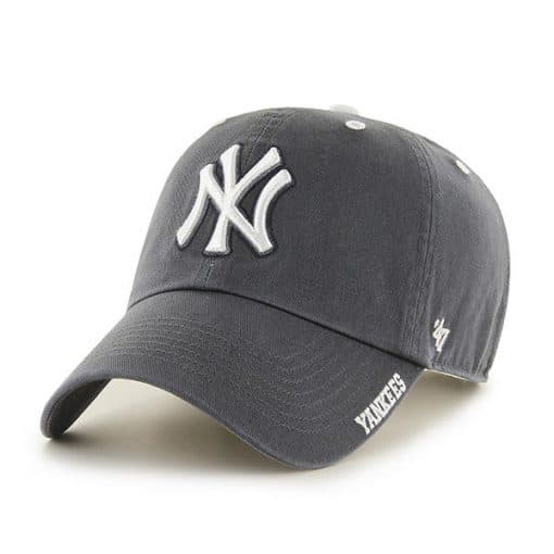 New York Yankees Ice Charcoal 47 Brand Adjustable Hat