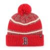 Boston Red Sox 47 Brand Fairfax Red Cuff Knit Hat