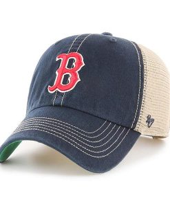 Boston Red Sox 47 Brand Trawler Navy Clean Up Adjustable Hat