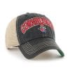 Nebraska Cornhuskers 47 Brand Tuscaloosa Clean Up Vintage Black Adjustable Hat