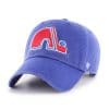 Quebec Nordiques 47 Brand Clean Up Royal Adjustable Hat