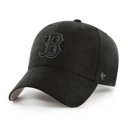 Boston Red Sox 47 Brand Ultrabasic Black Clean Up Adjustable Hat