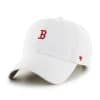 Boston Red Sox 47 Brand Abate Clean Up White Adjustable Hat