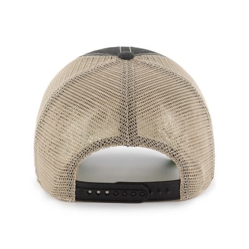 Philadelphia Eagles 47 Brand Tuscaloosa Classic Vintage Black Clean Up Hat - Image 2