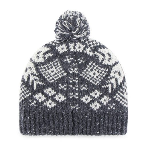 New England Patriots Women's 47 Brand Georgie Beanie Navy Hat - Image 2