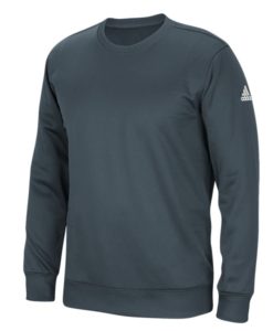 Men's Adidas Gray Climawarm Techfleece Crew Pullover