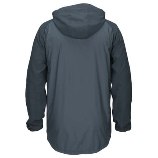 Men's Adidas Gray Onix Full Zip Hooded Jacket - Image 2