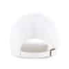New York Yankees Women's 47 Brand White Pink Clean Up Adjustable Hat