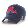 Quebec Nordiques 47 Brand Vintage Clean Up Navy Adjustable Hat