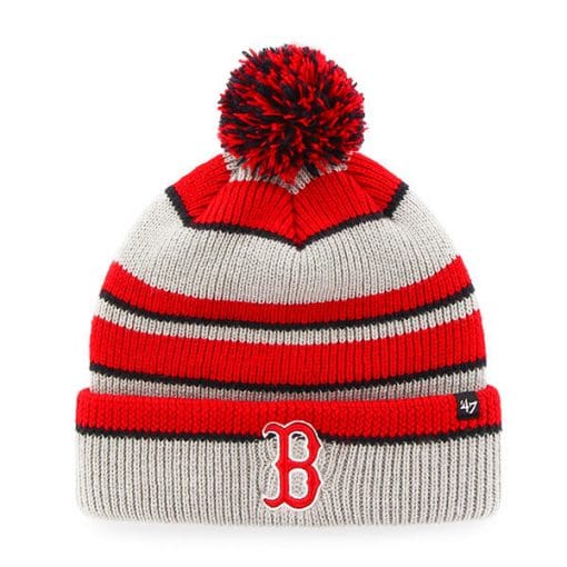 Boston Red Sox 47 Brand Whitman Gray Cuff Knit Hat - Detroit Game Gear