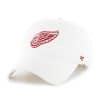 Detroit Red Wings 47 Brand White Clean Up Adjustable Hat