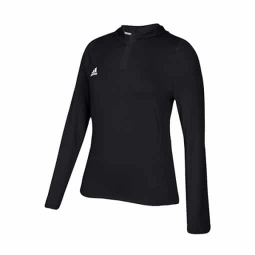 Women's Adidas Black Training 1/4 Zip Hoodie Pullover