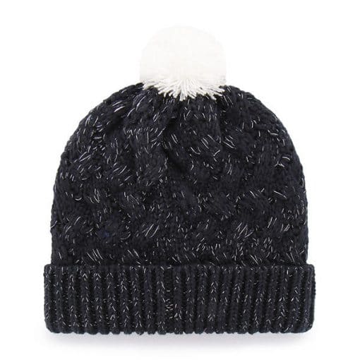 Chicago Cubs Women's 47 Brand Navy Fiona Cuff Knit Hat - Image 2