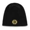 Boston Bruins 47 Brand Black Knit Beanie Hat
