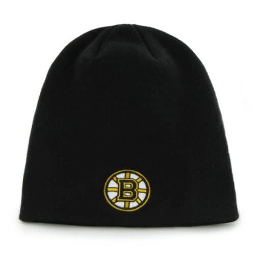 Boston Bruins 47 Brand Black Knit Beanie Hat