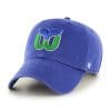 Hartford Whalers 47 Brand Vintage Blue Clean Up Adjustable Hat