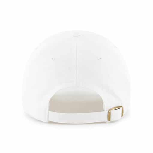 Hartford Whalers 47 Brand White Clean Up Adjustable Hat - Image 2