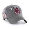 Original Six 47 Brand Gray Clean Up Adjustable Hat