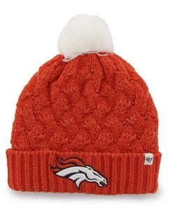 Denver Broncos 47 Brand Orange Fiona Cuff Knit Women's Hat