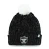 Oakland Raiders 47 Brand Women's Black Fiona Cuff Knit Hat