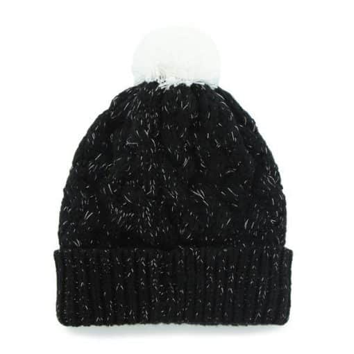 Oakland Raiders 47 Brand Women's Black Fiona Cuff Knit Hat - Image 2