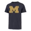 Michigan Wolverines Men's 47 Brand Atlas Blue Franklin T-Shirt Tee