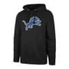 Detroit Lions 47 Brand Men's Headline Black Pullover Hoodie