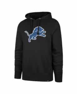 Detroit Lions 47 Brand Men's Headline Black Pullover Hoodie