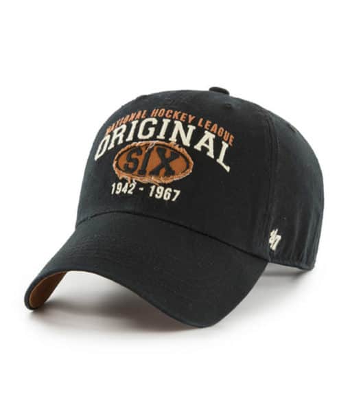 Original Six 47 Brand Henrick Black Clean Up Adjustable Hat