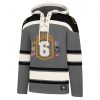 Original Six Men's 47 Brand Gray Pullover Jersey Hoodie