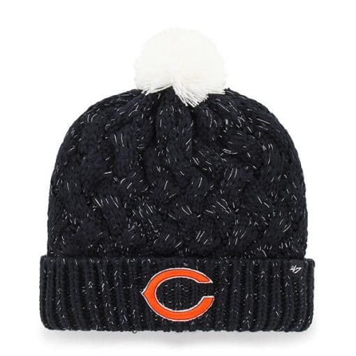 Chicago Bears INFANT / TODDLER 47 Brand Fiona Cuff Knit Navy Hat