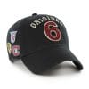 Original Six 47 Brand Black Clean Up Adjustable Hat