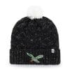 Philadelphia Eagles 47 Brand INFANT Classic Black Fiona Cuff Knit Hat