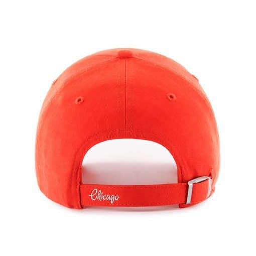Chicago Bears 47 Brand Sparkle Women's Orange Clean Up Hat - Image 2