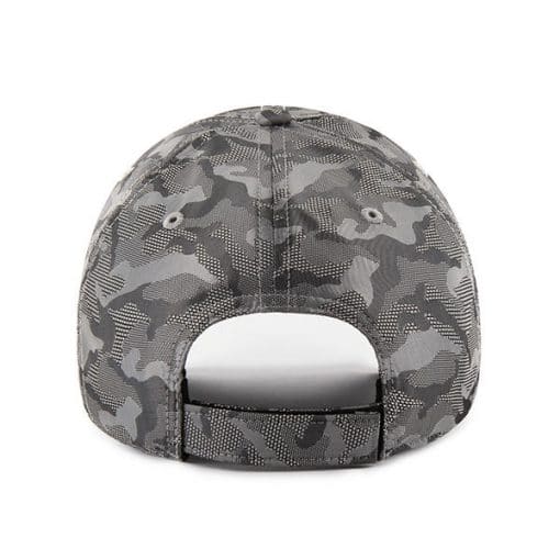 Detroit Tigers 47 Brand Gray Camo Smokelin Adjustable Hat - Image 2