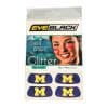 Michigan Wolverines Navy Temporary Tattoo Glitter