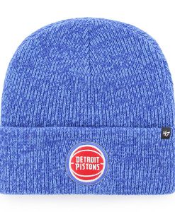 Detroit Pistons 47 Brand Royal Brain Freeze Cuff Knit Hat