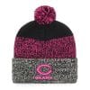 Chicago Bears Women's 47 Brand Pink Black Static Cuff Knit Hat